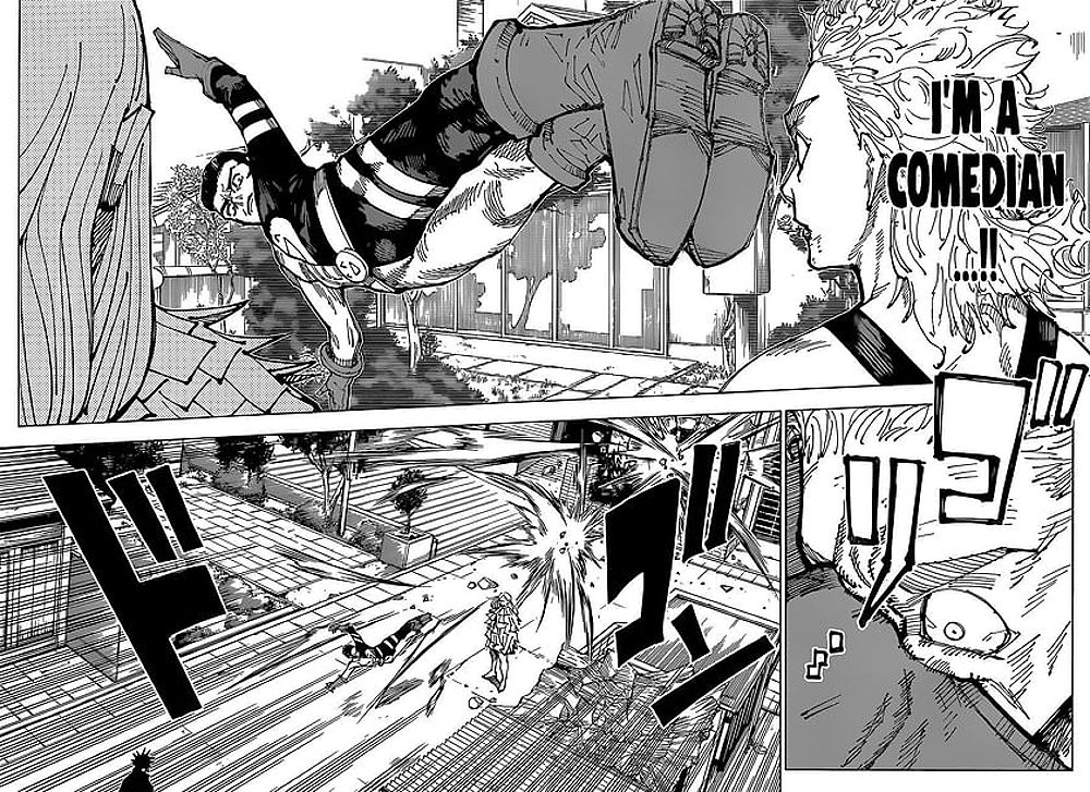 Jujutsu Kaisen Chapter 241: Battle Continues Between Kenjaku and Fumihiko Takaba - 1950498943